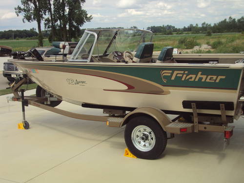 1999 16ft fisher Aluminum boat - Classifieds - Buy, Sell, Trade or ...