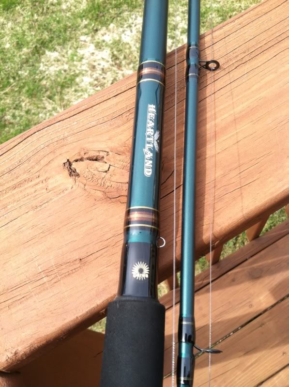 2 Complete Dipsy Rod SetupsOkuma ColdwaterDaiwa Heartland HLD