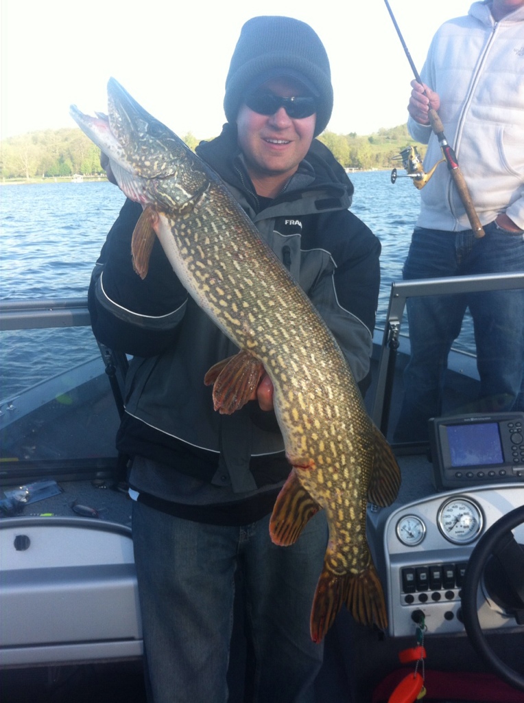 Conesus Lake May 11 14 Musky, Tiger Musky & Pike (ESOX) Lake