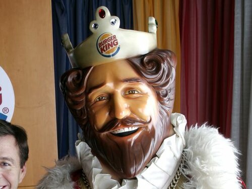 Image result for burger king king