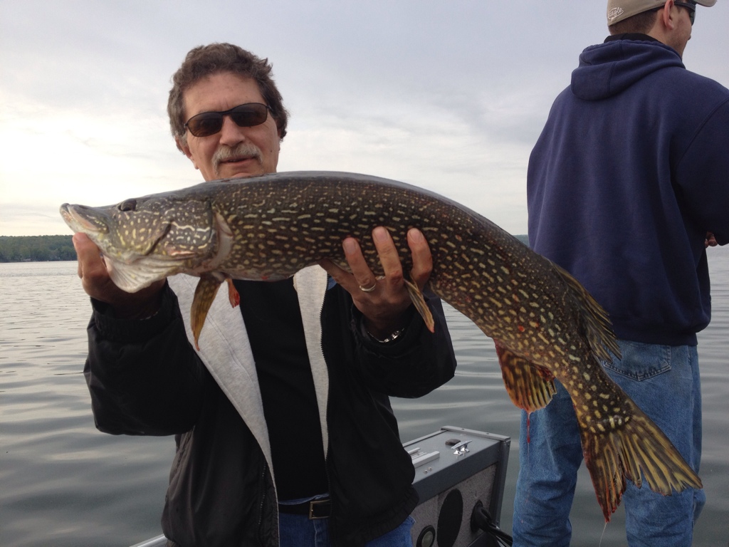 Conesus Lake May 11 14 Musky, Tiger Musky & Pike (ESOX) Lake
