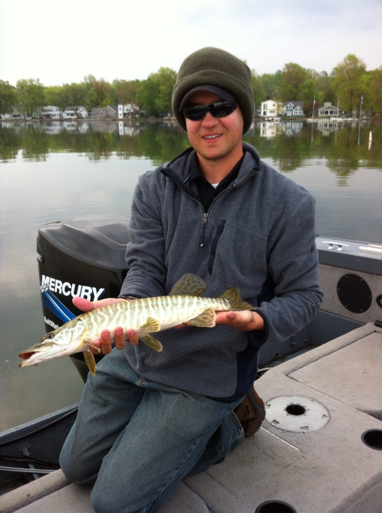 Conesus Lake May 11 14 Musky, Tiger Musky & Pike (ESOX) Lake