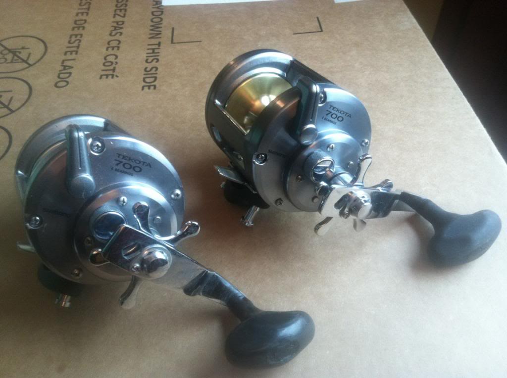 Two Shimano Tekota 700s (Used) - Classifieds - Buy, Sell, Trade or Rent -  Lake Ontario United - Lake Ontario's Largest Fishing & Hunting Community -  New York and Ontario Canada