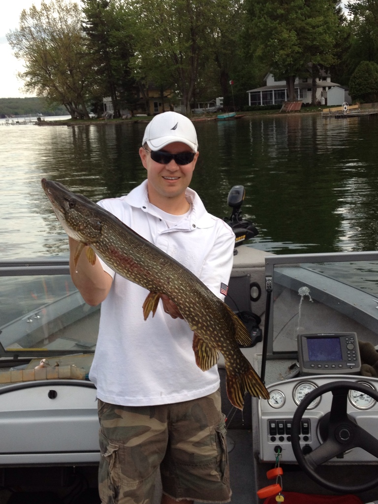 Conesus Lake May 11 14 Musky, Tiger Musky & Pike (ESOX) Lake