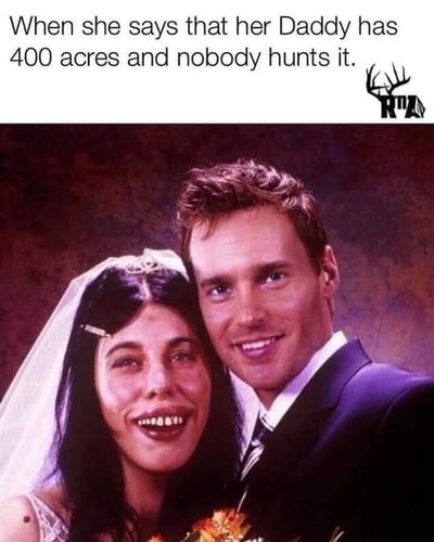 Image may contain: 2 people, people smiling, wedding, meme and text
