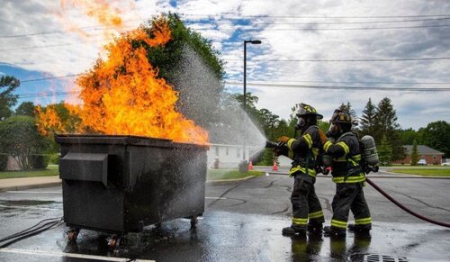 Image result for dumpster fire