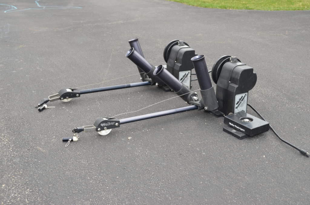 Pair of Electric Walker Downriggers. **SOLD** Classifieds Buy, Sell