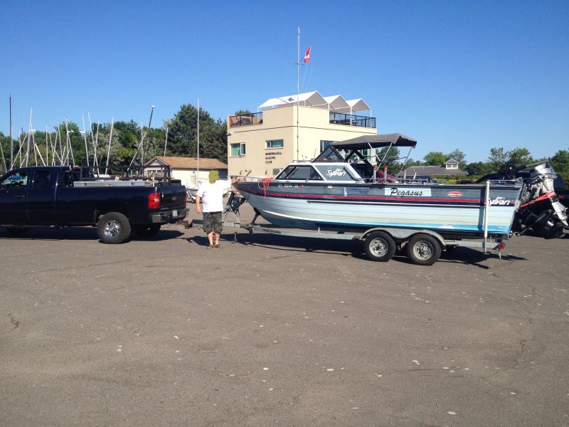 1987 Sylvan Offshore 22, 3L, 8HP Honda, riggers etc... Boats for Sale