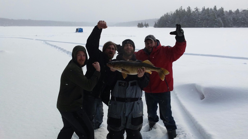 Lake Bonaparte day 2 - Ice fishing - Lake Ontario United - Lake Ontario's Largest Fishing