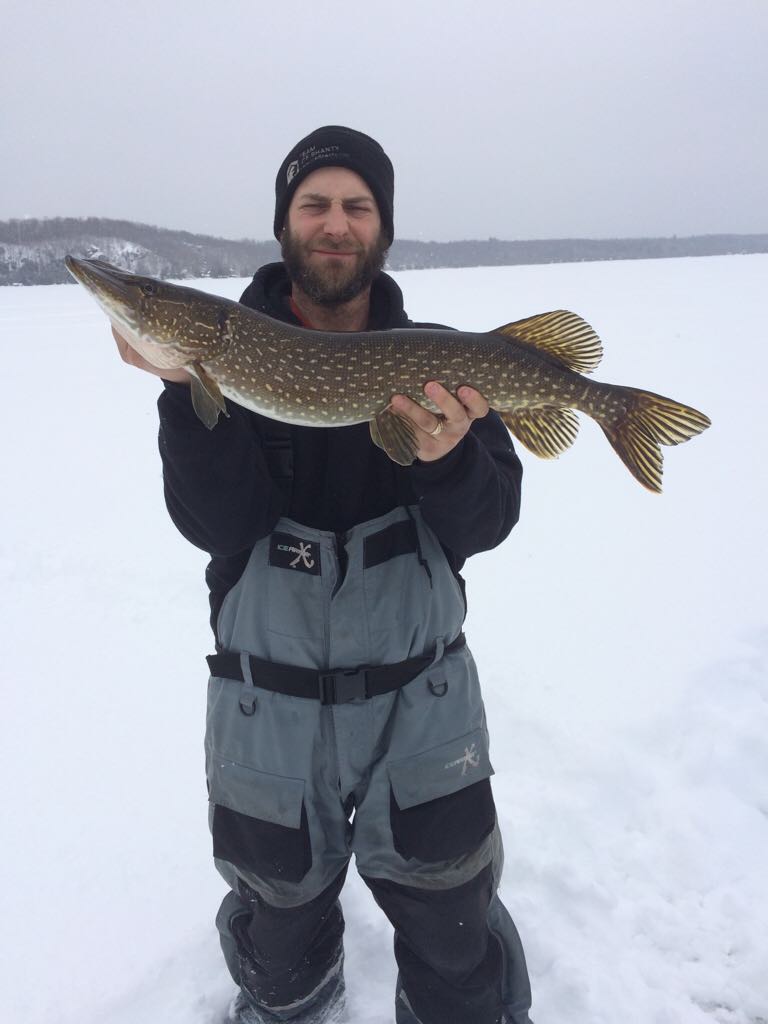 Lake Bonaparte day 2 - Ice fishing - Lake Ontario United - Lake Ontario's Largest Fishing