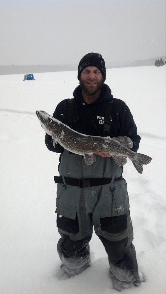 Lake Bonaparte day 2 - Ice fishing - Lake Ontario United - Lake Ontario's Largest Fishing