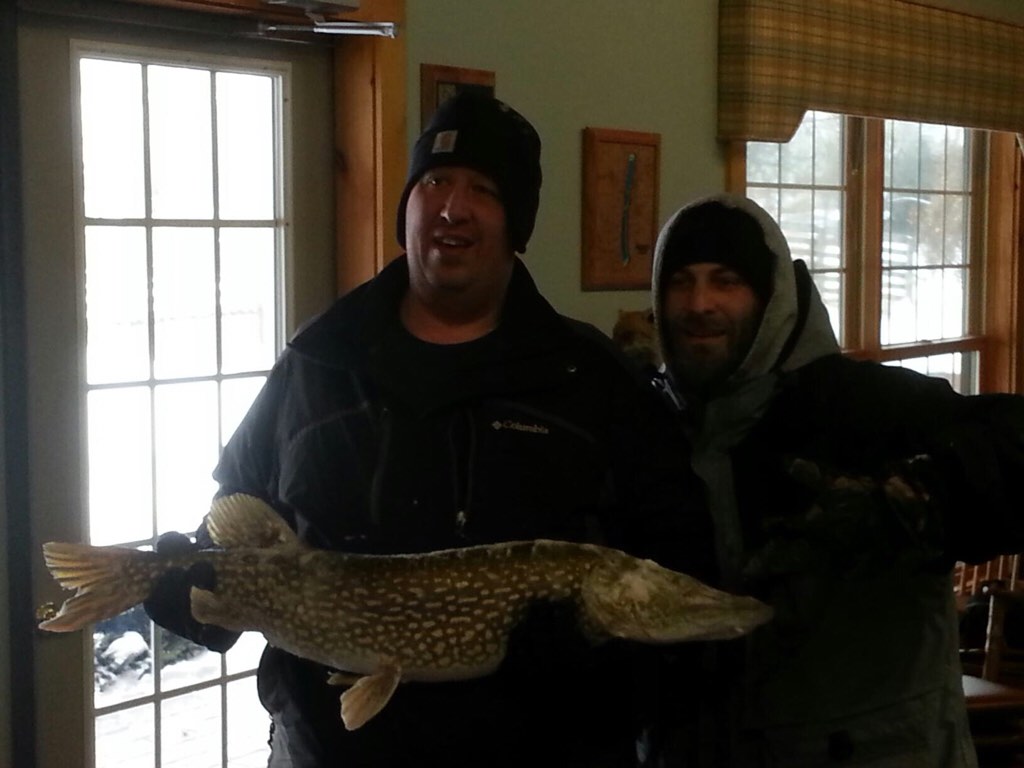 Day one of Ted's tackle Conesus tournament! Ice fishing Lake