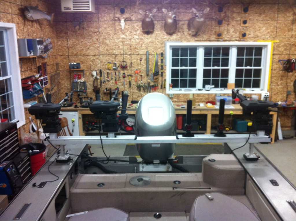 downrigger mounting board - tackle and techniques - lake