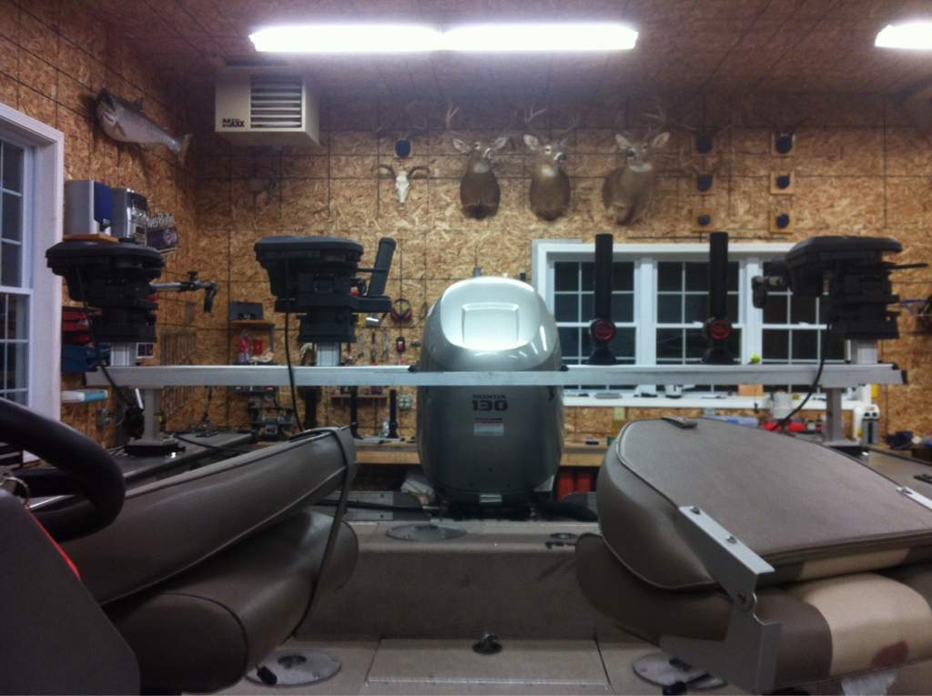 Downrigger mounting board Tackle and Techniques Lake Ontario United