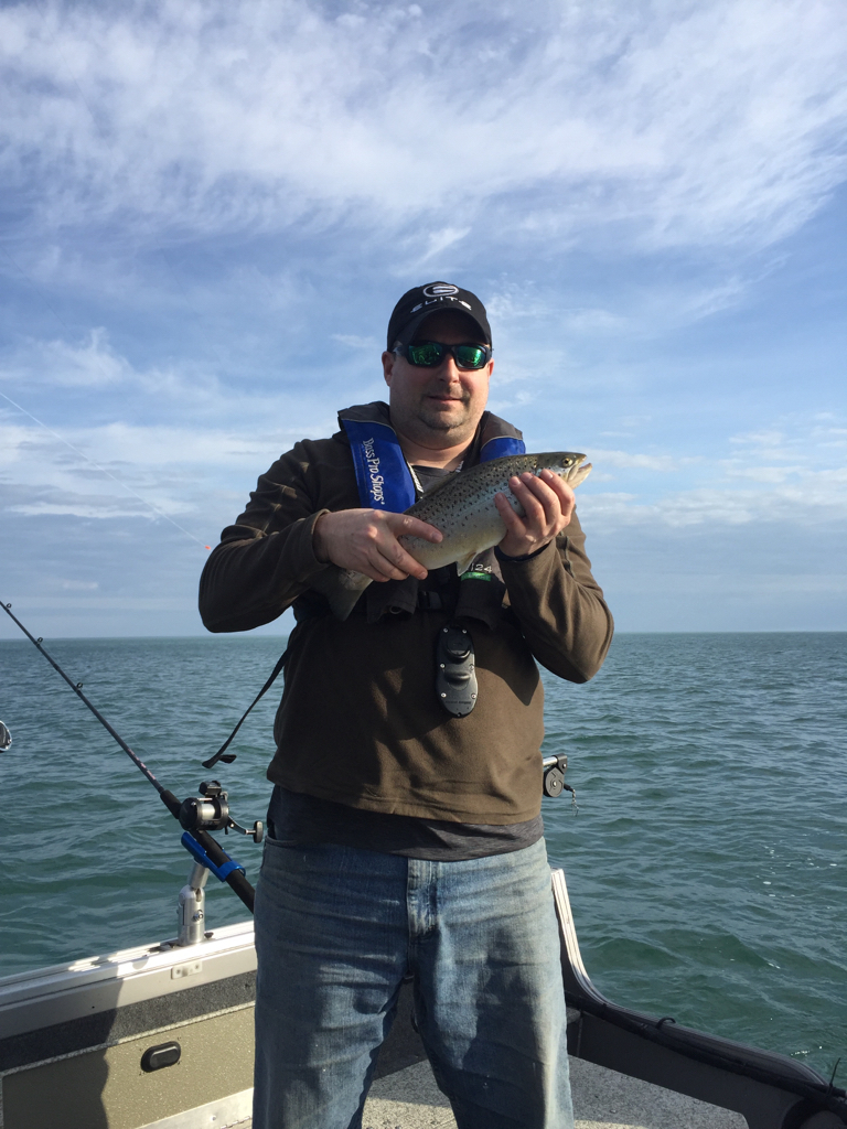 3/9/16 Olcott New York Fishing Reports Lake Ontario (South Shore