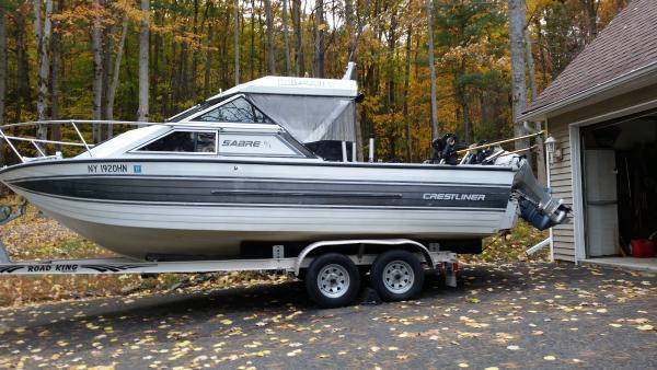 1990 Crestliner Sabre GL 204 with Yamaha 130 - Classifieds 