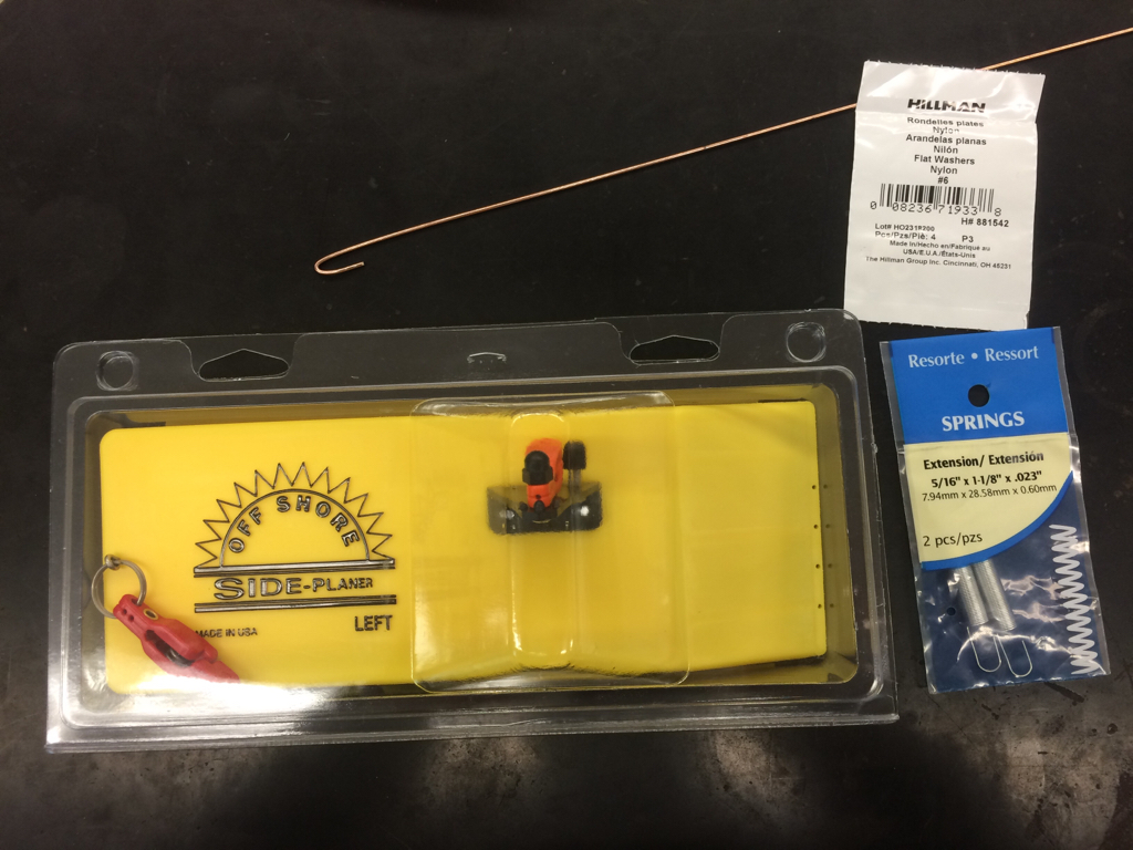 DIY Inline planer tattle flag w/ pics Tackle and Techniques Lake