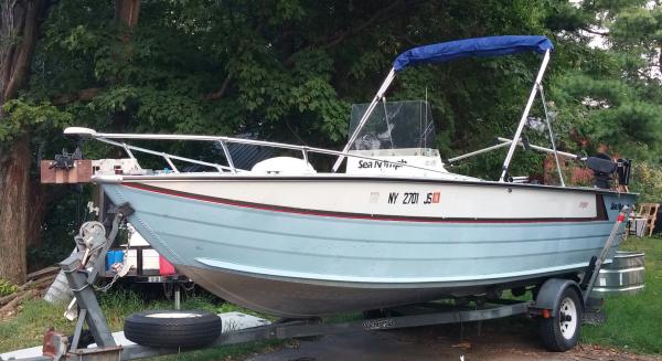 19ft Sea Nymph Center Console, $5000.