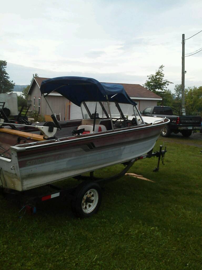1988 Smokercraft 16' fishing boat Boats for Sale Lake Ontario