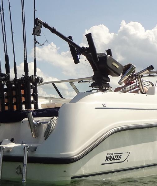 Advice on downrigger mounting location - This Old Boat - Lake Ontario United  - Lake Ontario's Largest Fishing & Hunting Community - New York and Ontario  Canada