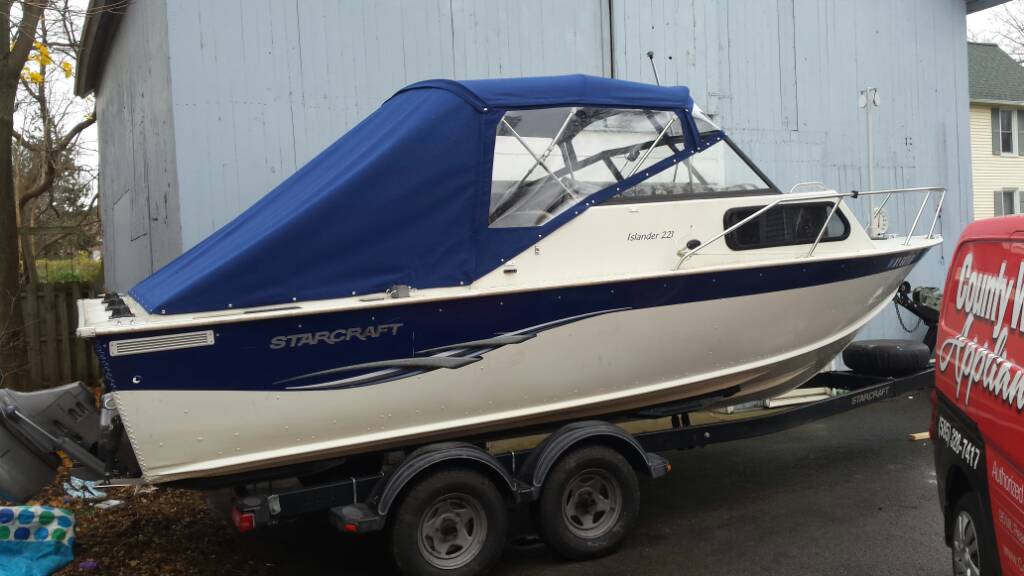 Boat canvas shop...Rochester to sodus area This Old Boat Lake