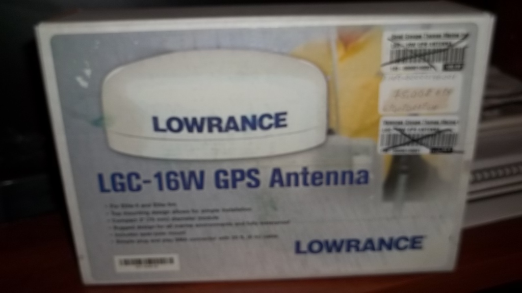 Lowrance gps antenna: LGC-16W (new) - Classifieds - Buy, Sell, Trade or  Rent - Lake Ontario United - Lake Ontario's Largest Fishing & Hunting  Community - New York and Ontario Canada
