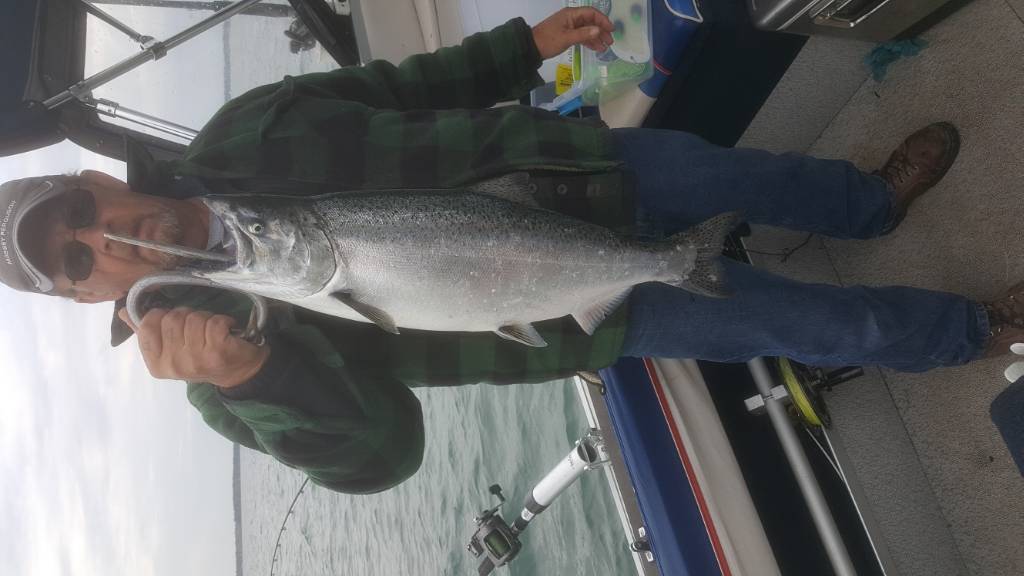 Kings are in wilsonolcott! Ontario, CA Fishing Reports Lake Ontario (North Shore) Lake