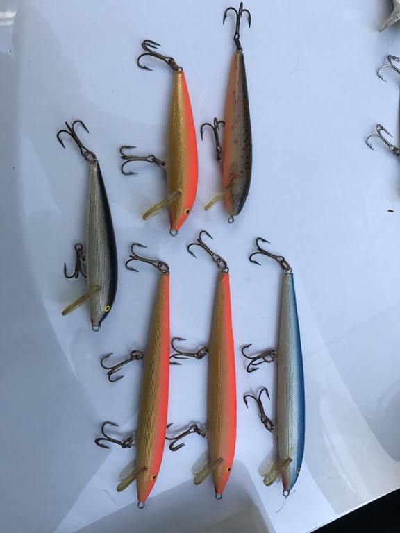 Casting spoons,rapalas,thin fin shiners Classifieds Buy, Sell