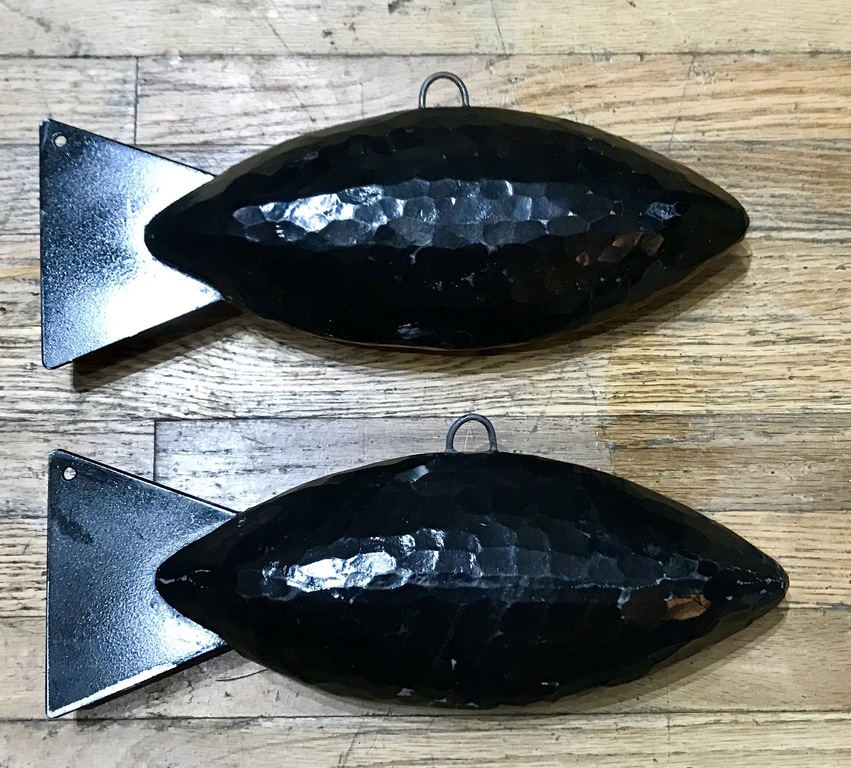 2 sets of fish shaped 14lb Downrigger weights Classifieds Buy, Sell