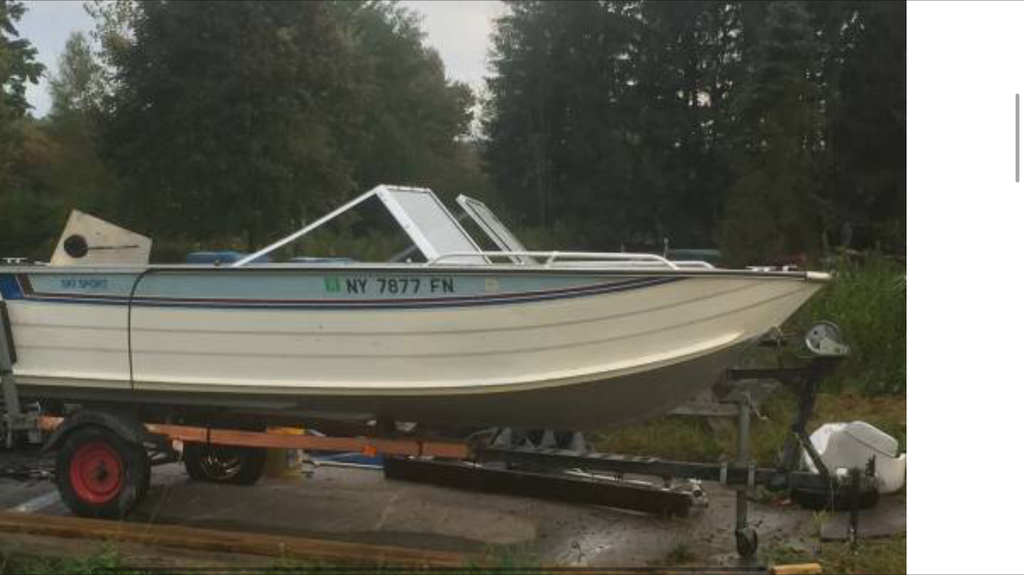 1985 sea nymph ski sport 17ft - boats for sale - lake