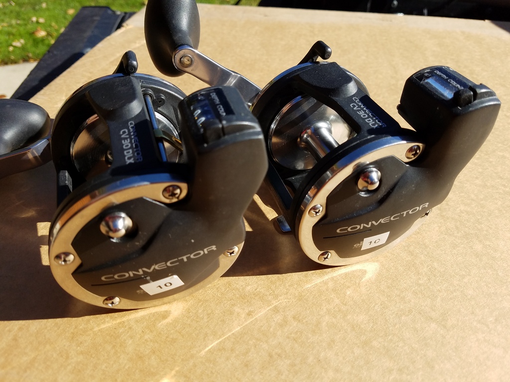 2 Okuma Convector CV30 DLX line counter reels - Classifieds - Buy, Sell,  Trade or Rent - Lake Ontario United - Lake Ontario's Largest Fishing &  Hunting Community - New York and Ontario Canada