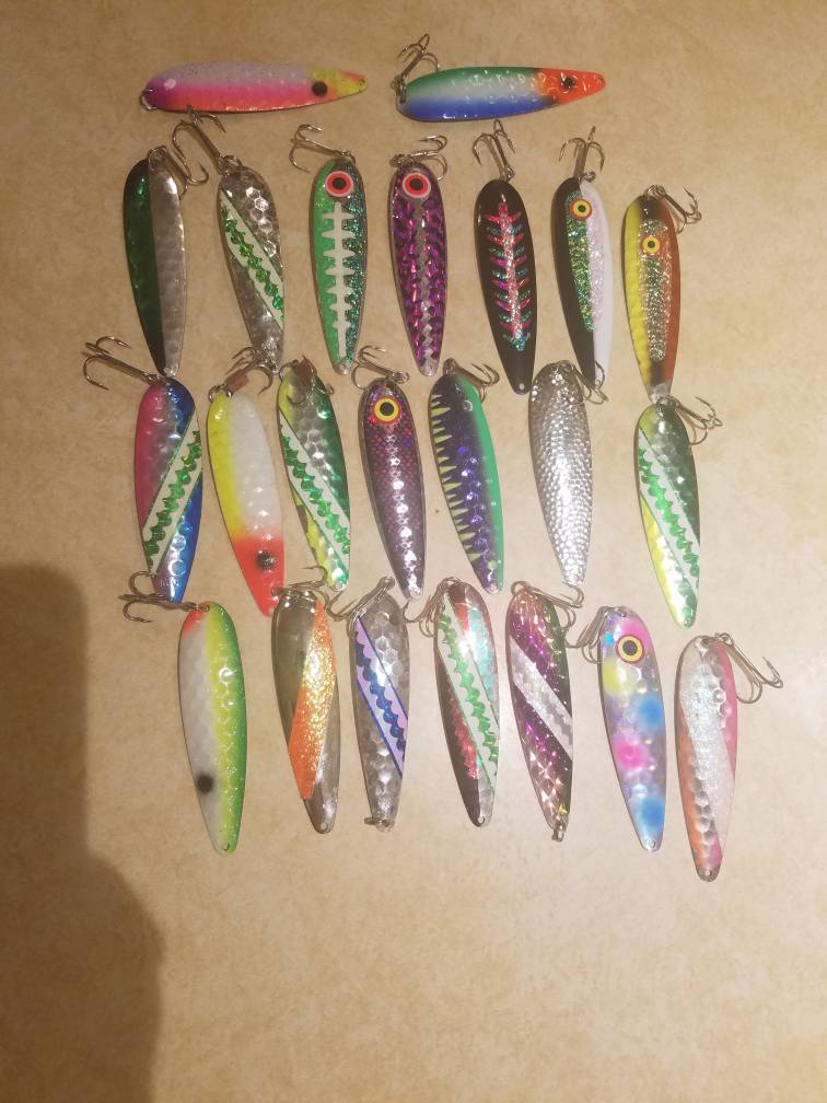 Reels, spoons, flashers and slide divers for sale. Classifieds Buy, Sell, Trade or Rent