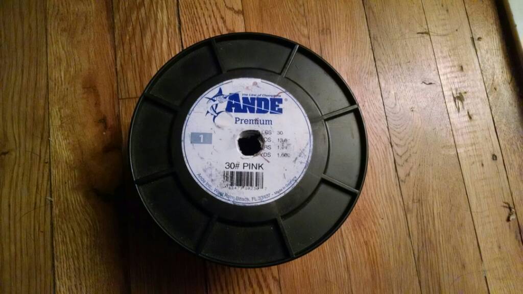 Ande 30 pink fishing line, 1600' spool Classifieds Buy, Sell