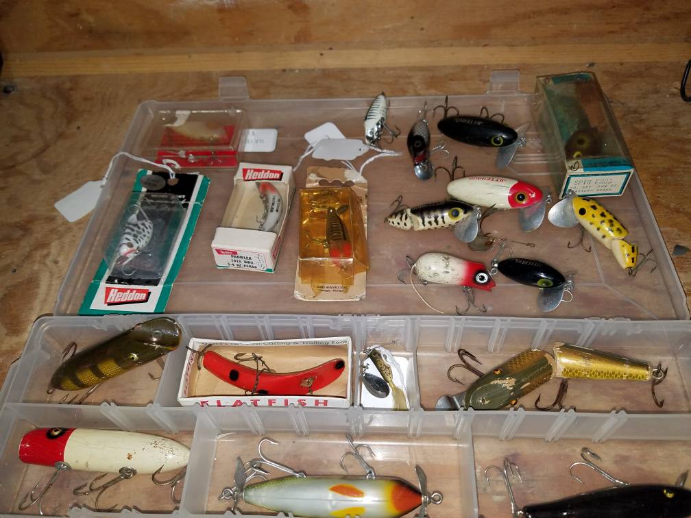 Vintage Antique Fishing Lures Heddon, Paw Paw Jitterbugs Mouse.etc -  Classifieds - Buy, Sell, Trade or Rent - Lake Ontario United - Lake  Ontario's Largest Fishing & Hunting Community - New York and Ontario Canada