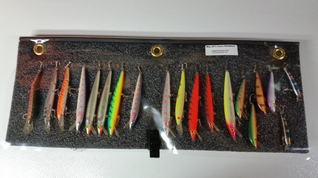 BIG AL'S LURE HOLDERS NOW FOR SALE AT FAT NANCYS PULASKI NY STOP