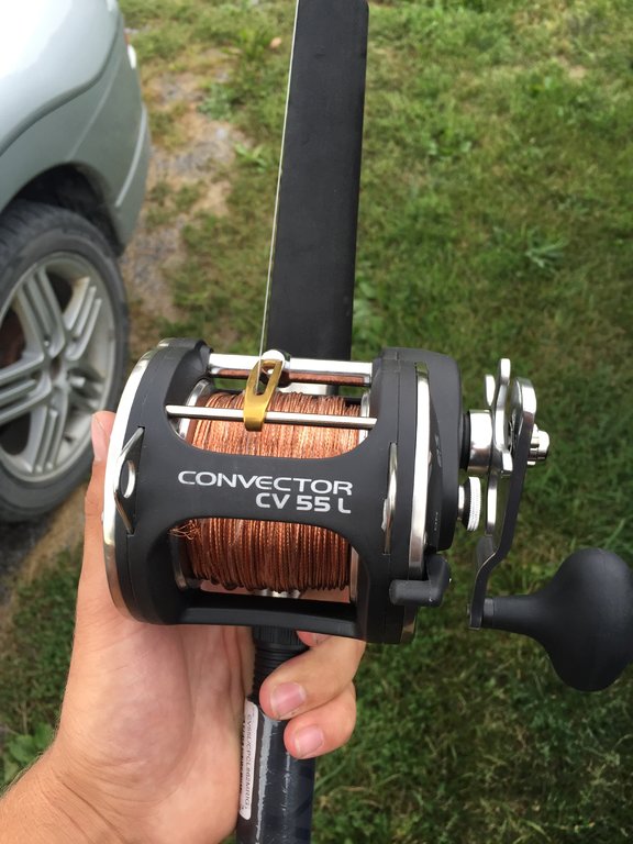 300' copper okuma rod and reel combo - Classifieds - Buy, Sell, Trade or  Rent - Lake Ontario United - Lake Ontario's Largest Fishing & Hunting  Community - New York and Ontario Canada