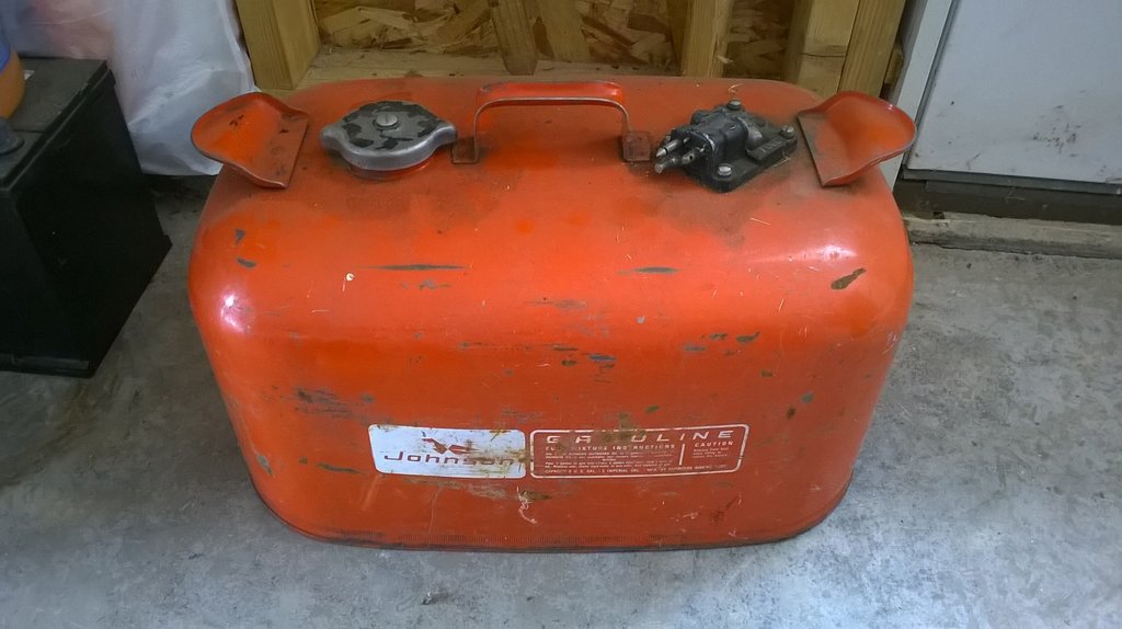 Johnson Outboard Fuel Tank 6 Gal. Metal 45 Classifieds Buy, Sell
