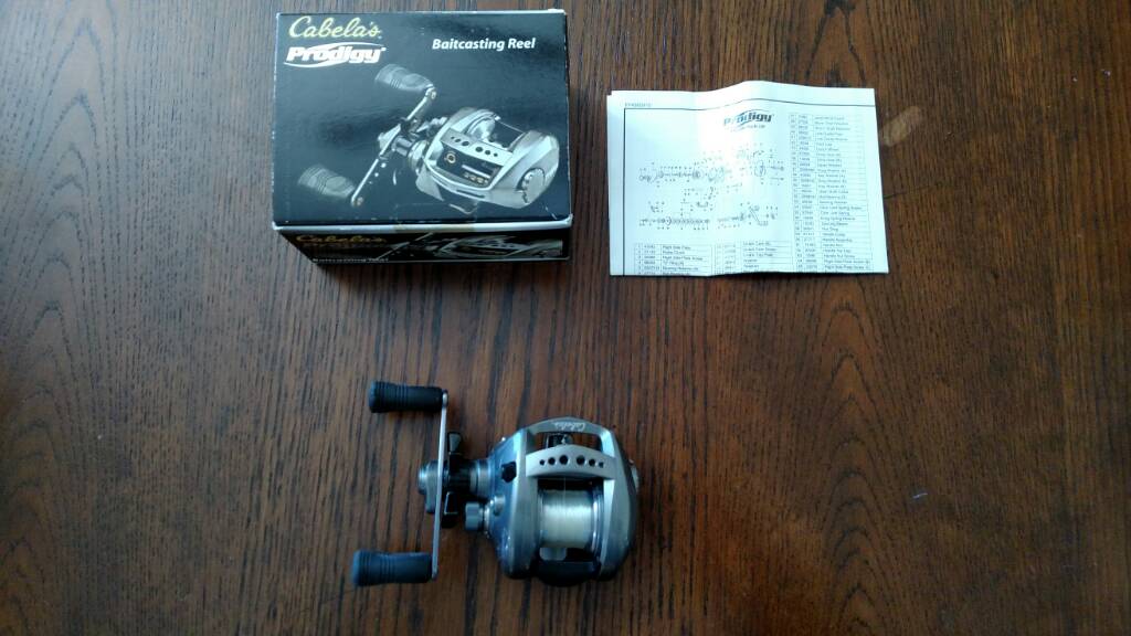 Cabela's Prodigy baitcasting reel LH [sold] - Classifieds - Buy