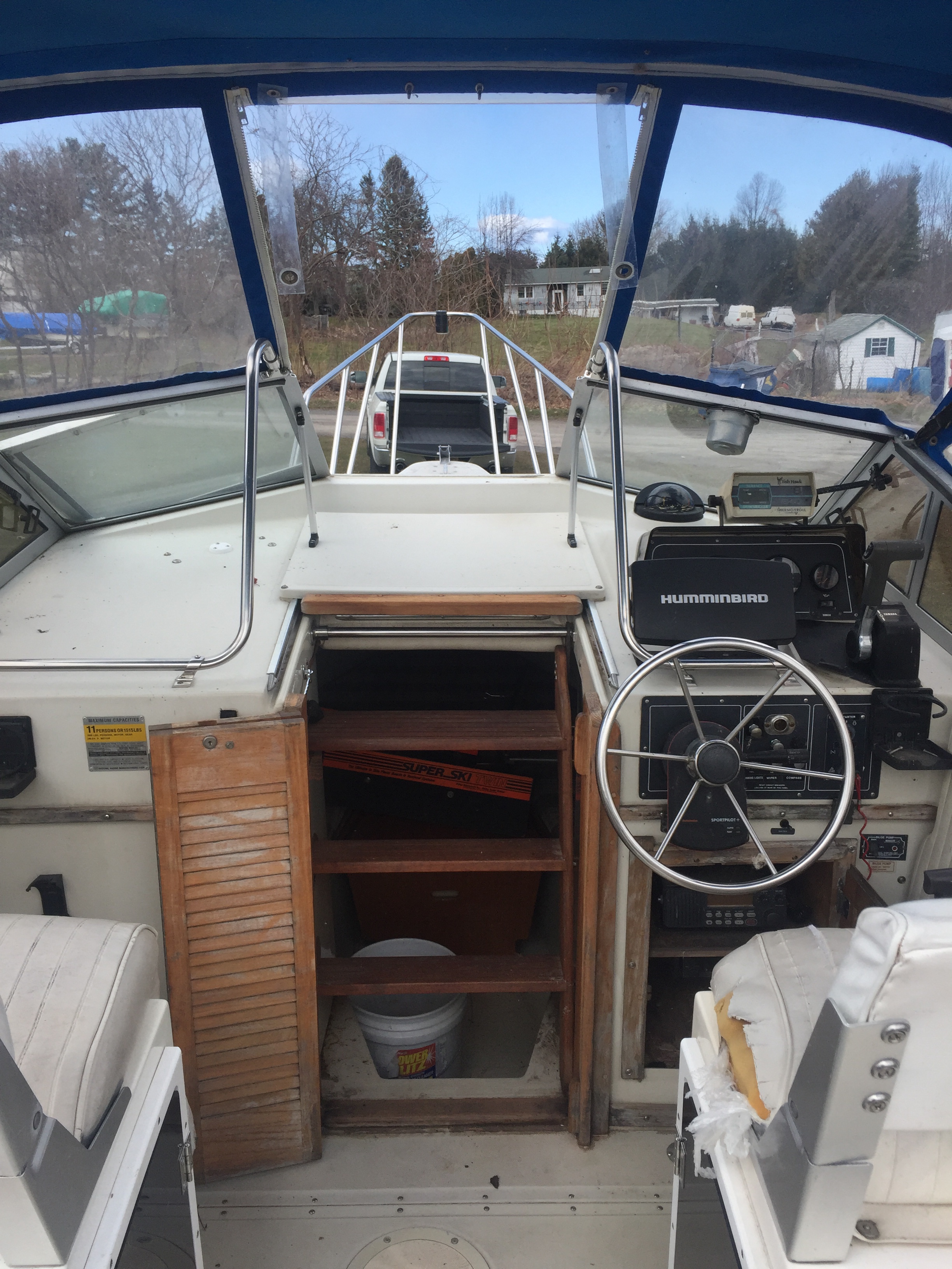 1989 Boston Whaler 22ft Revenge Cuddy Walk Through Boats For