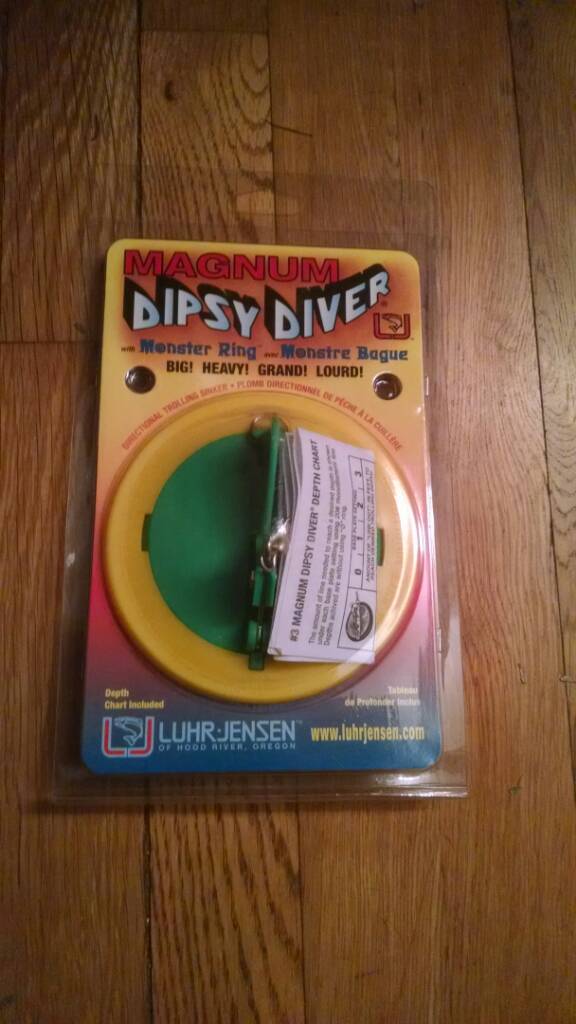 Luhr-Jensen Magnum Dipsy Diver - Classifieds - Buy, Sell, Trade or Rent -  Lake Ontario United - Lake Ontario's Largest Fishing & Hunting Community -  New York and Ontario Canada