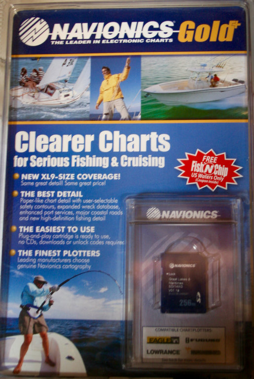 Navionics Gold Charts For Sale