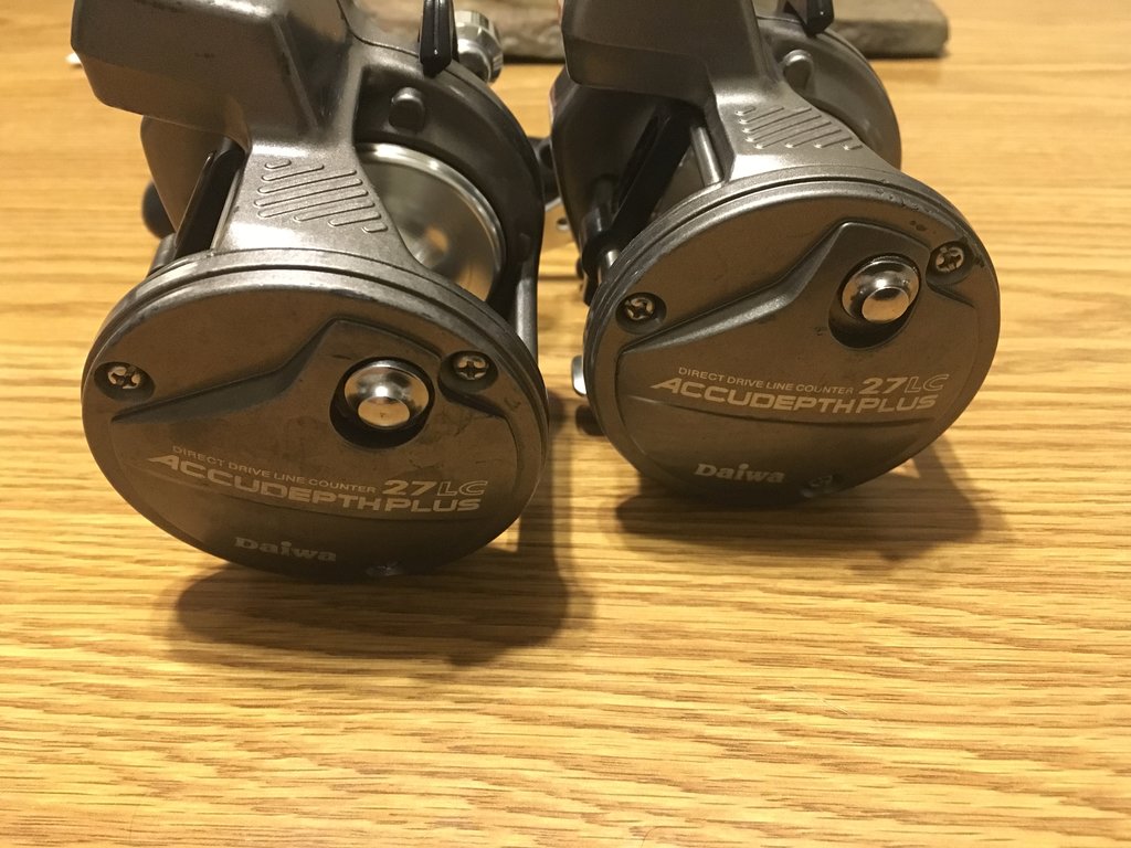 2) Daiwa Accudepth 27LC reels, used - Classifieds - Buy, Sell