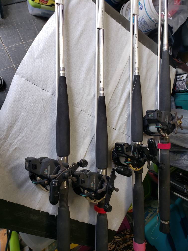 Daiwa Interline Rods with Line counter reels - Classifieds - Buy