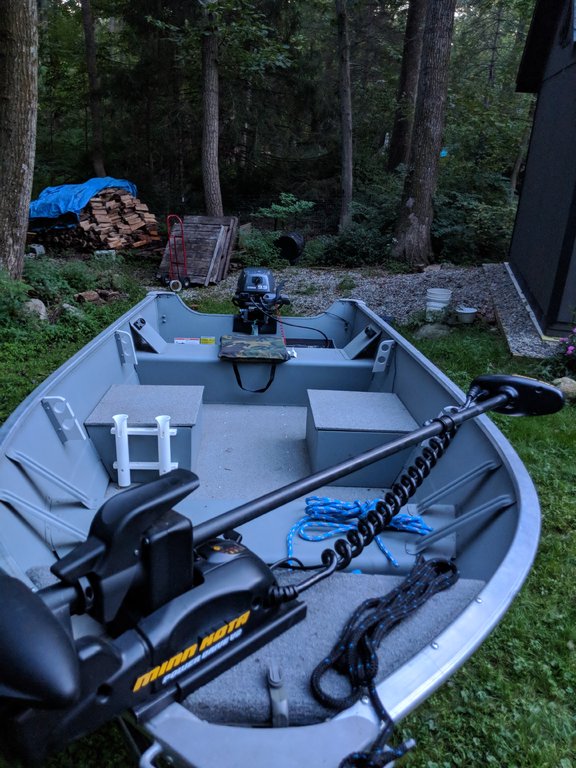 2013 Smokercraft Alaskan 13' DLX w/ 9.9 yamaha Boats for Sale Lake