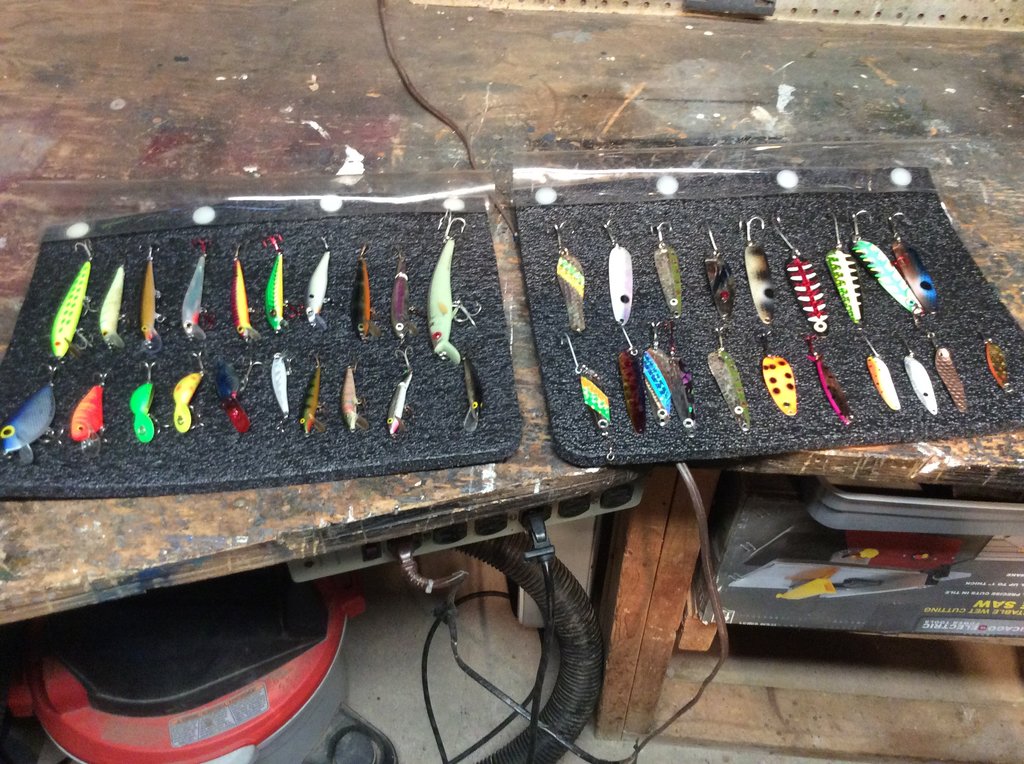 2-Amish Outfitters Lure Pads With 40 Lures - Classifieds - Buy