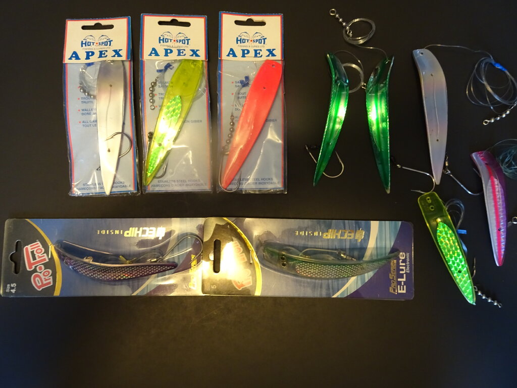 Apex by Hot Spot, and Pro Troll E-Lures - Classifieds - Buy, Sell, Trade or  Rent - Lake Ontario United - Lake Ontario's Largest Fishing & Hunting  Community - New York and Ontario Canada