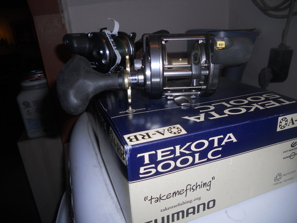 2 Shimano Tekota 500LC Reels - Classifieds - Buy, Sell, Trade or Rent -  Lake Ontario United - Lake Ontario's Largest Fishing & Hunting Community -  New York and Ontario Canada