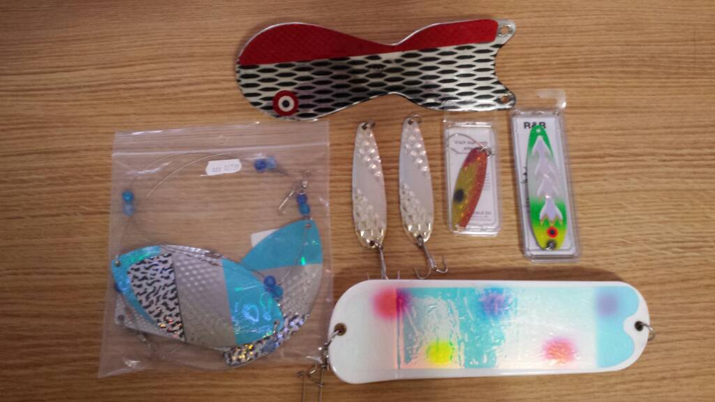 Flashers,spoons,cowbell lot Classifieds Buy, Sell, Trade or Rent