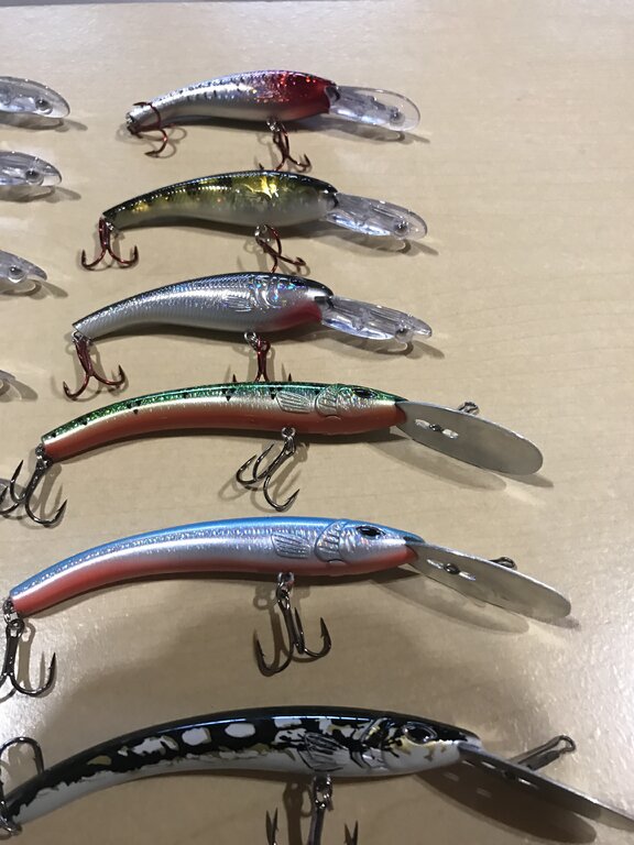 Walleye lure lot of 13 Lures lot #3 - Classifieds - Buy, Sell