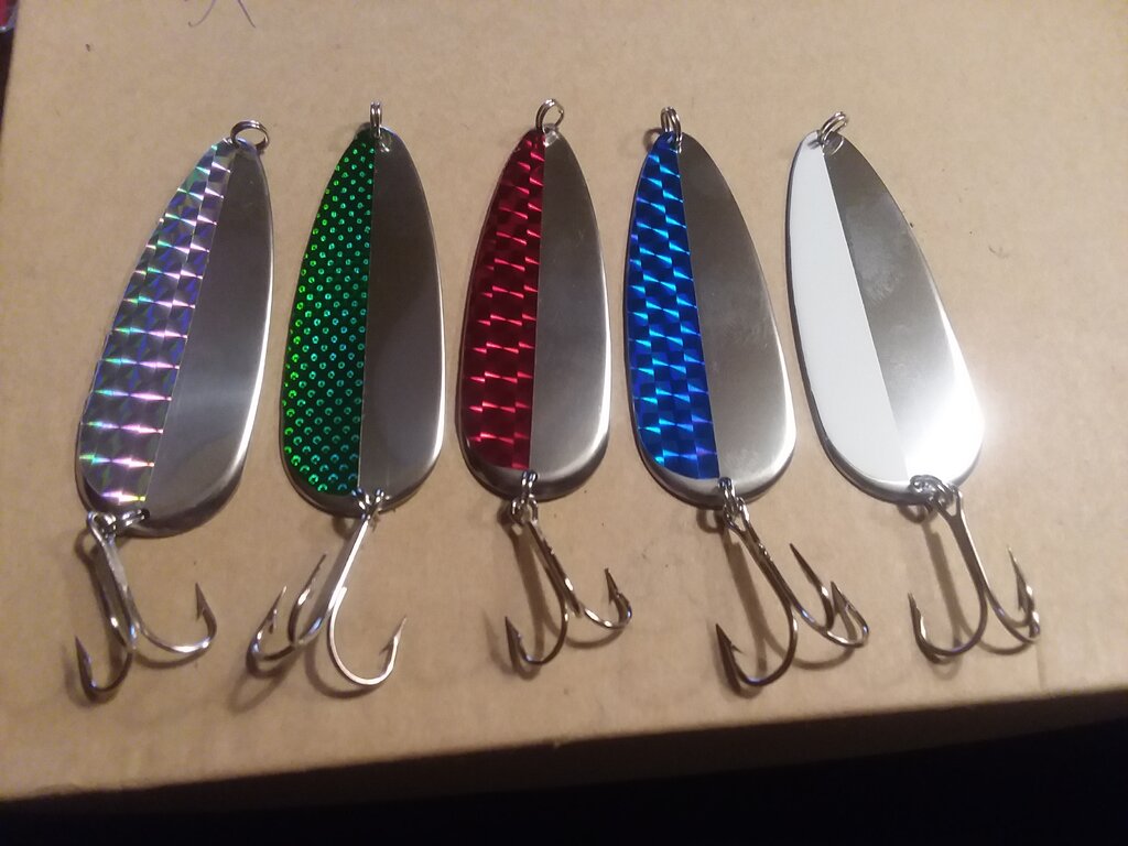 salmon trolling spoons